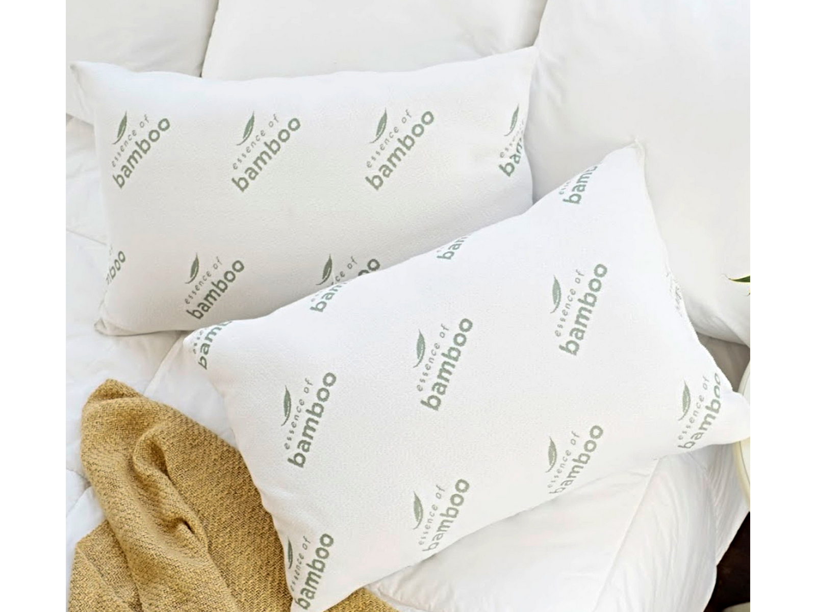 Simmons Standard/Queen Essence of Bamboo Pillows - 2 Pack